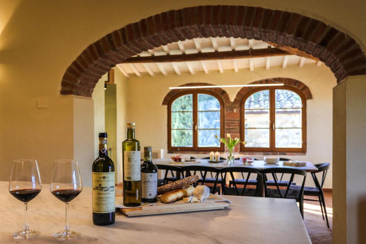 Castello La Leccia Villa คาสเตลลินาอินเคียนติ ภายนอก รูปภาพ