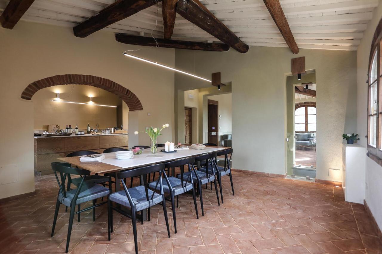 Castello La Leccia Villa คาสเตลลินาอินเคียนติ ภายนอก รูปภาพ
