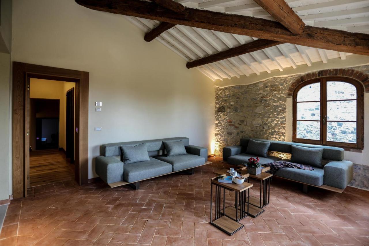 Castello La Leccia Villa คาสเตลลินาอินเคียนติ ภายนอก รูปภาพ
