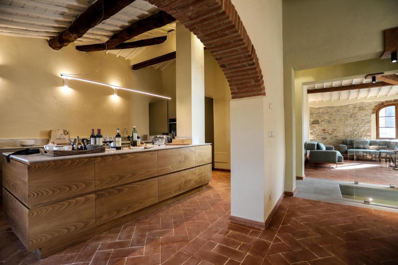 Castello La Leccia Villa คาสเตลลินาอินเคียนติ ภายนอก รูปภาพ